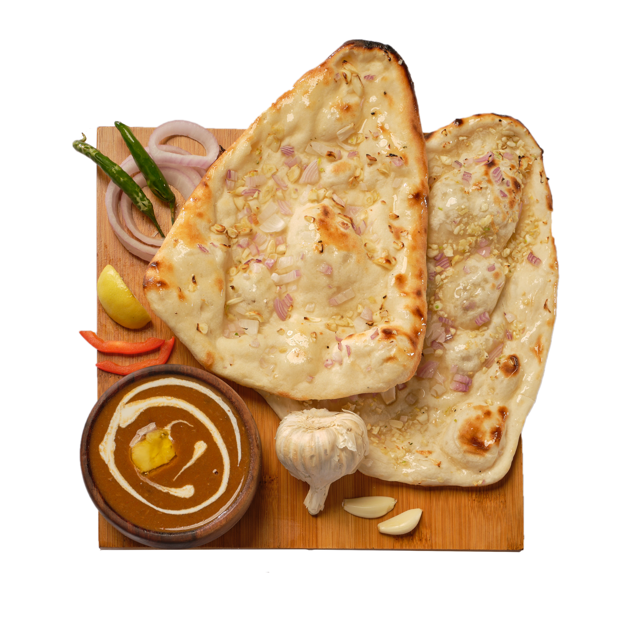 Onion Garlic Naan