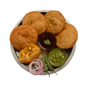 Pyaaz Kachori - 4 Pieces